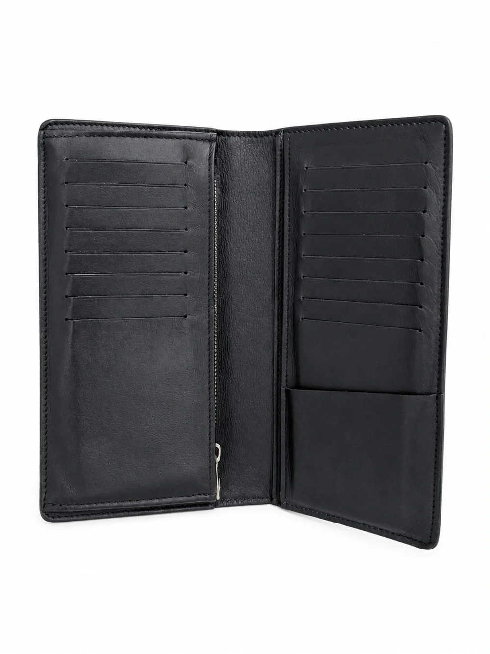 Louis Vuitton Damier Infini Brazza Wallet Black Leather Long Bifold Mens Wallet